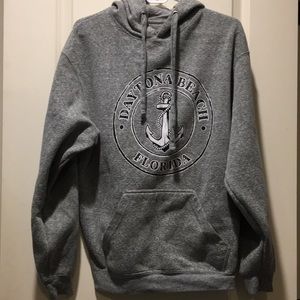 U.S. Vintage Daytona Beach Florida pullover Hoodie sweatshirt long sleeve size M